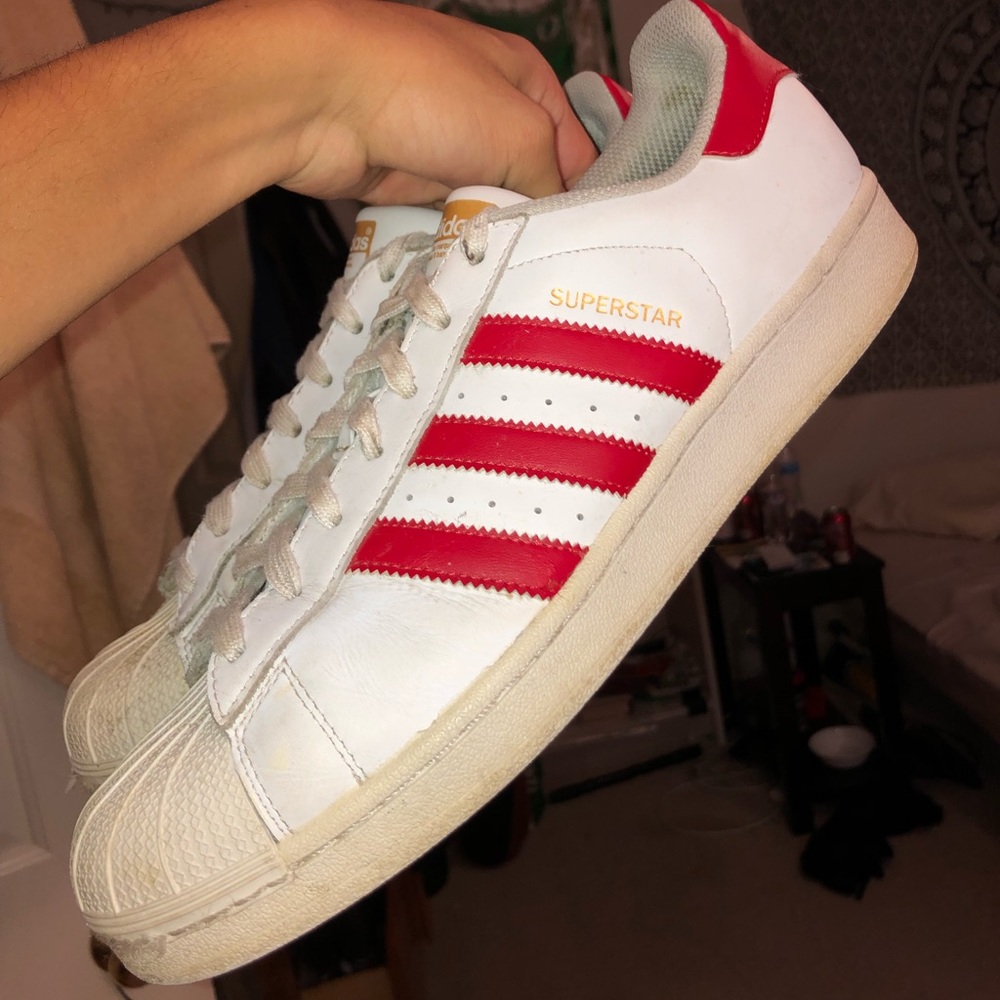 Adidas Classic Shelltoe red